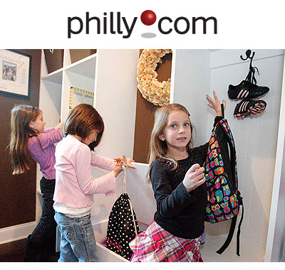As seen on Philly.com – Growing trend of mudrooms with cubbyholes